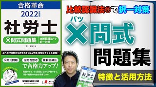 【比較認識法®で択一対策】×問式問題集　特徴と活用方法