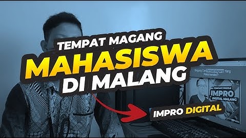 Tempat Magang PKL Prakerin PSG OJT Mahasiswa Teknik Informatika di Malang