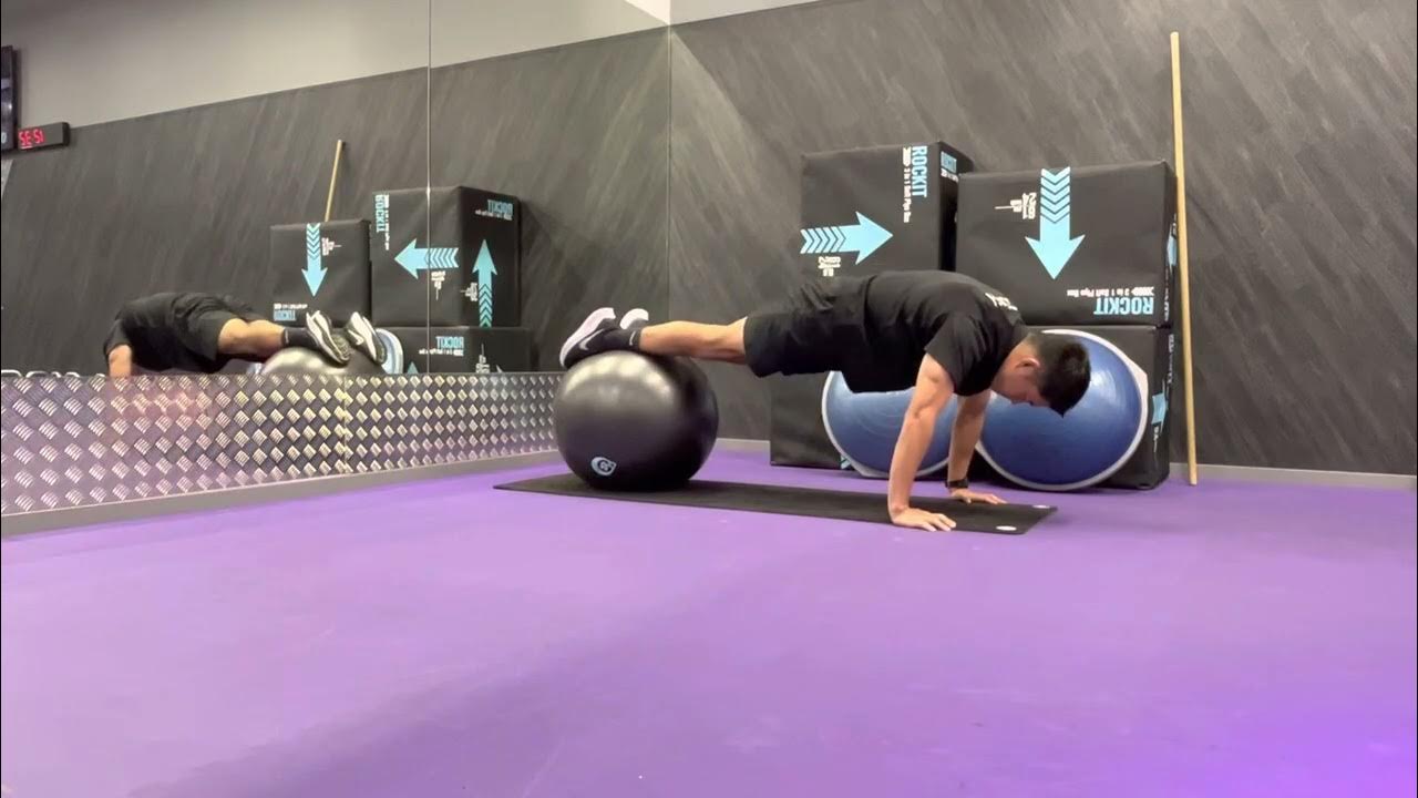 Swiss Ball Jackknife YouTube