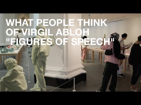 Virgil Abloh 'Figures of speech' survey at the MCA Chicago