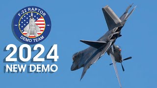 NEW DEMO F22 Raptor Loud Rules the Skies at Orlando 2024