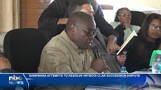 Minister Sankwasa urges resolution in Witbooi Chieftaincy dispute - nbc