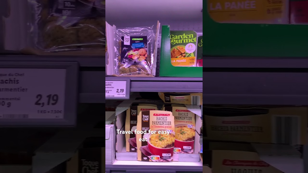 📍Lidl store  | Easy grocery store travel food | budget travel | 