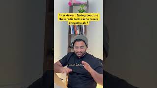 Redis with spring boot use chesi!! #techfundas #springboot #redis