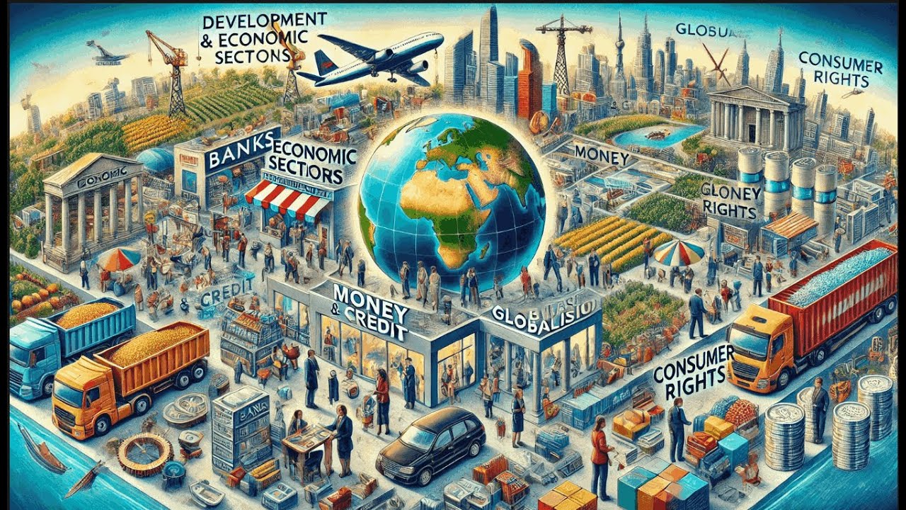 Class - 10  Economics   Most Important Topics  ☺️☺️😌 Last Minute Revision UP Board English Medium