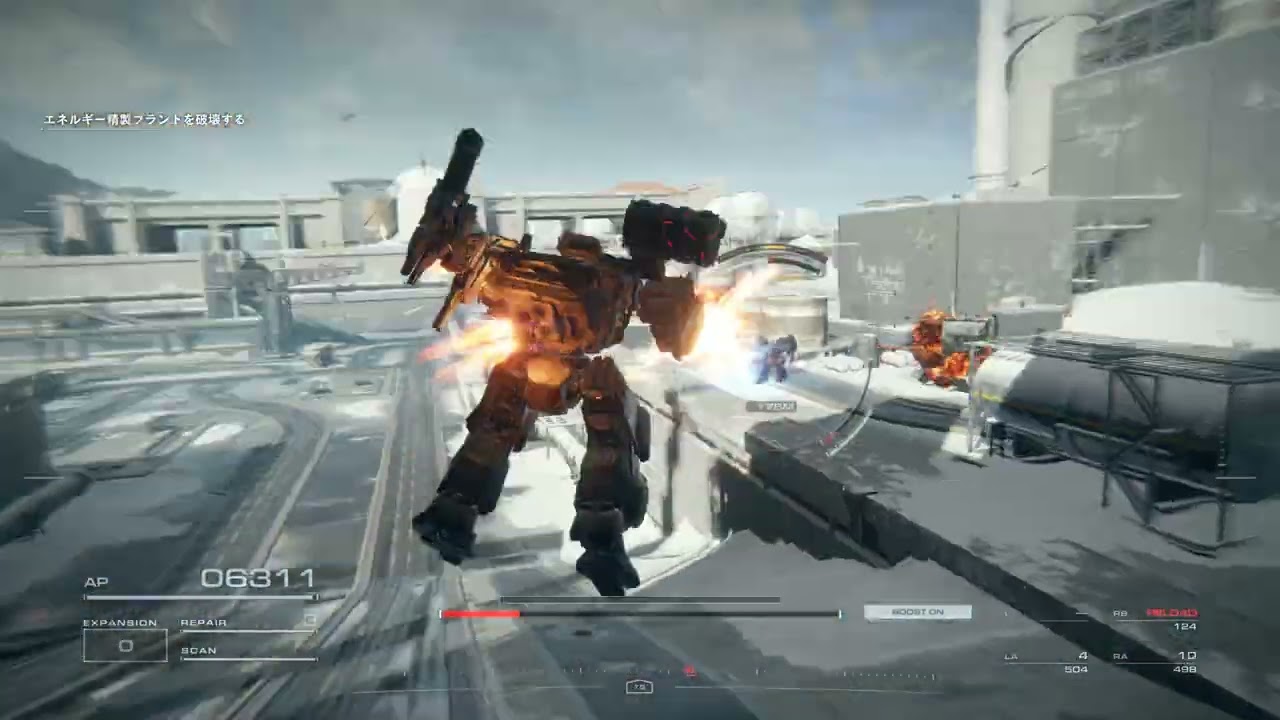 AC6】真ジャンクパーツ機体（JAILBREAK）・初期内装・初期武器・OS切り