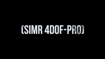 simR 4DOF-Pro Motion System Package