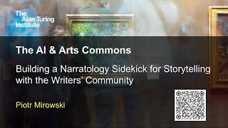 AI Arts Commons Building a Narratology Sidekick for Storytelling with the Writers Community