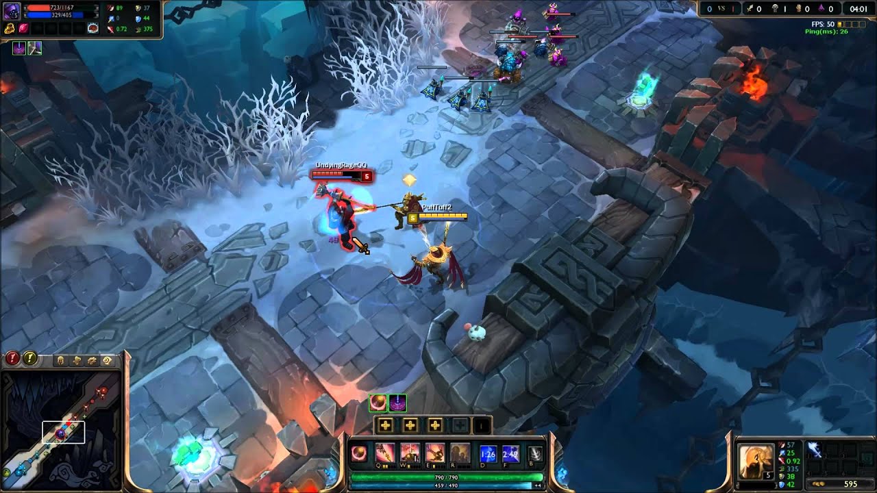 League of Legends - Azir Autoattack on Jax