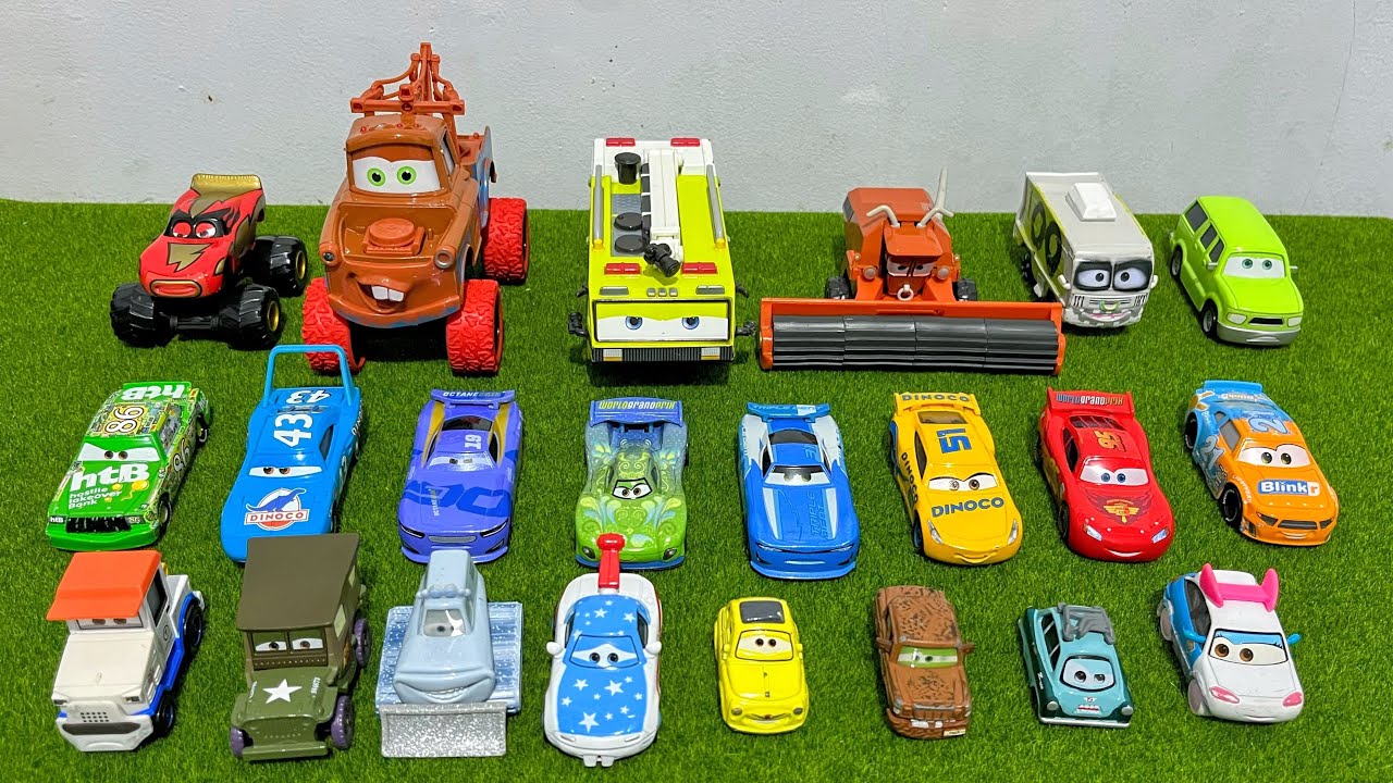 Disney Pixar Cars Unboxing Review | Lightning McQueen, Tow Mater, Doc Hudson, Sally Carrera, Cruz