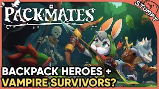 Backpack Heroes + Vampire Survivors? -  Packmates (Demo Gameplay)