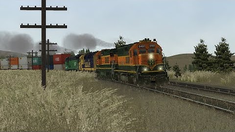 [Open Rails] BNSF H1 SD45-2 Leads an Intermodal