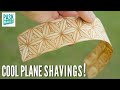 How to Make Patterned Plane Shaving Veneers - Yosegi