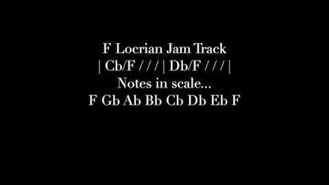 F Locrian Jam Track | Tom Strahle | Pro Guitar Secrets