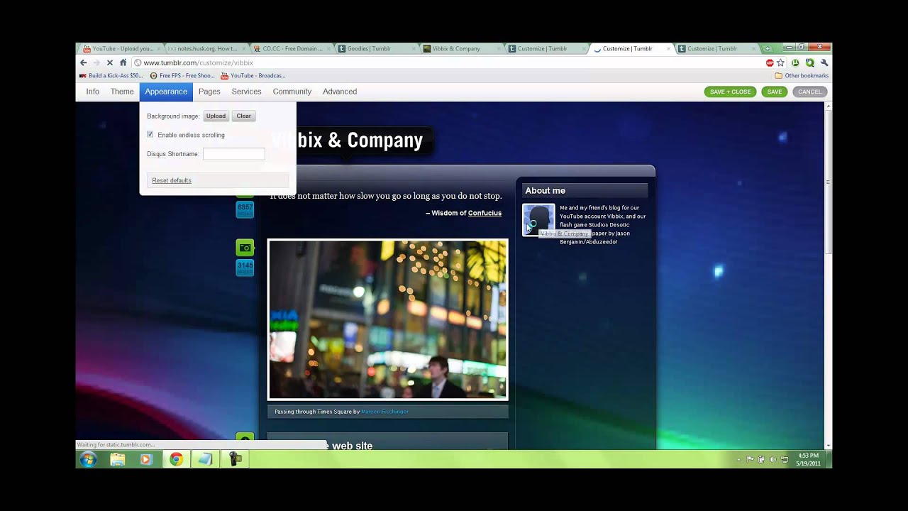 How to set up a Tumblr Group blog! YouTube