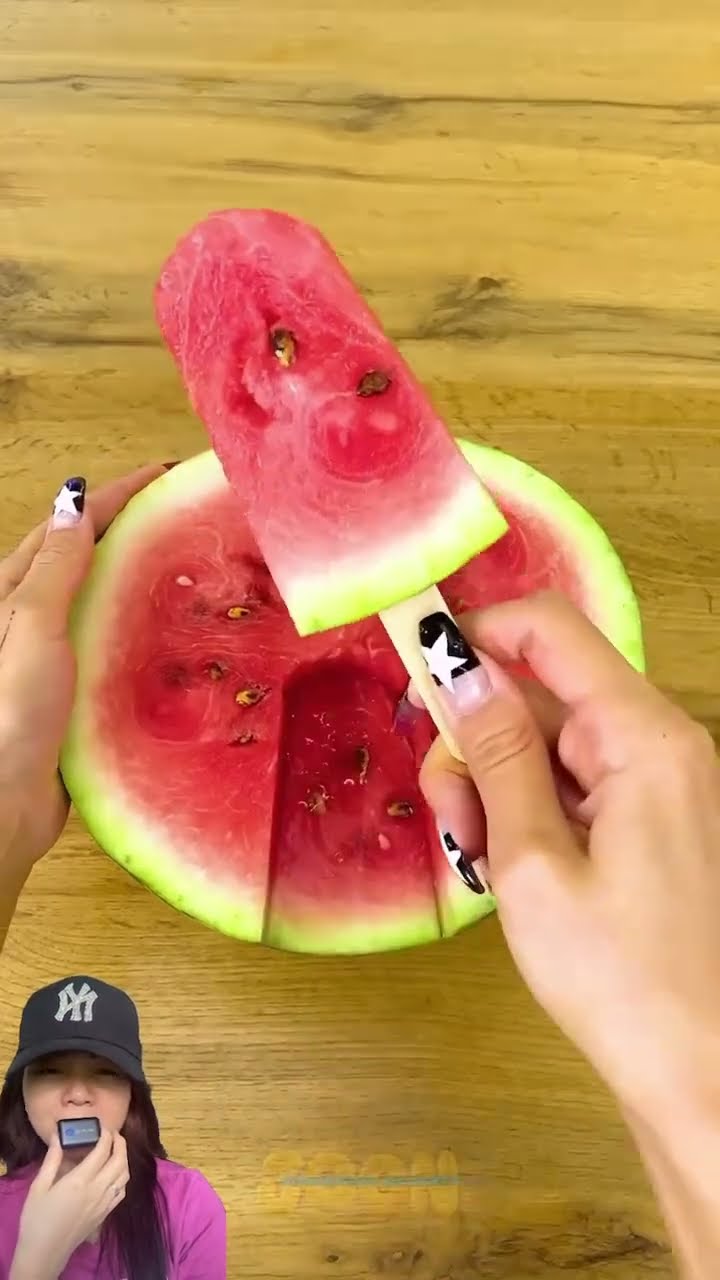 ES KRIM COKLAT SEMANGKA ⁉️SEGAR MANIS RASANYA ??