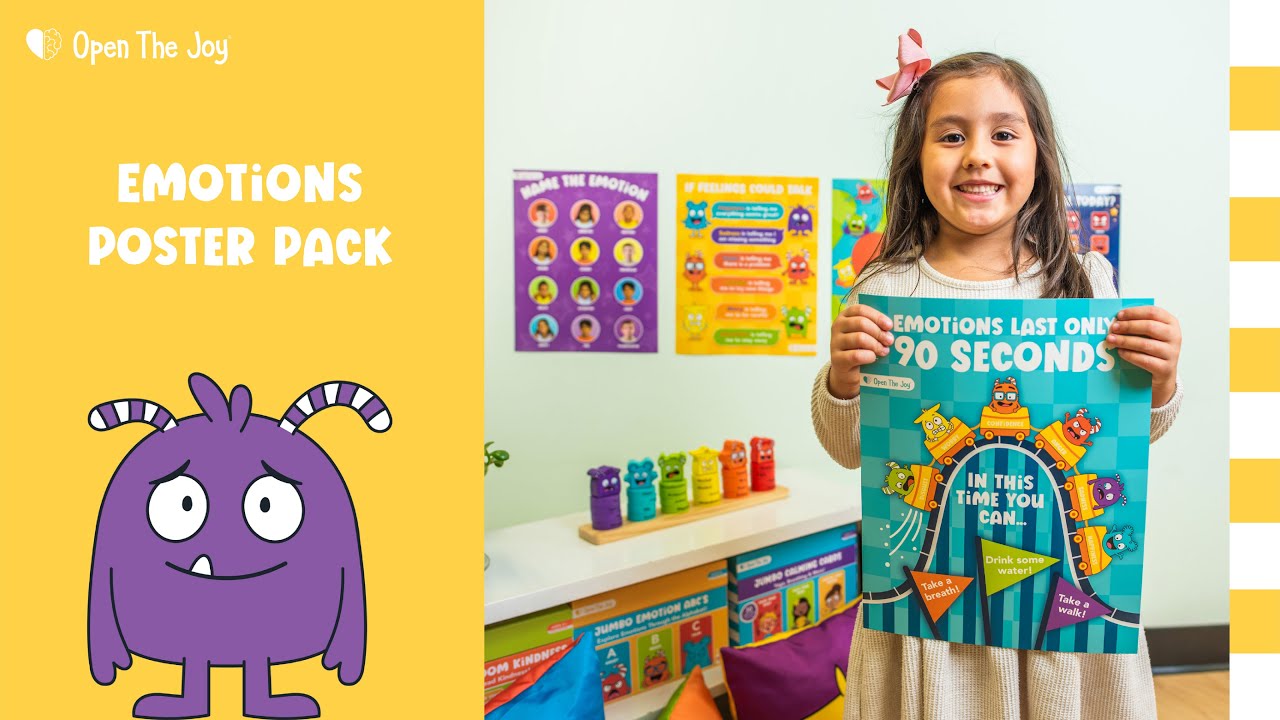 Emotions Poster Pack – Open the Joy