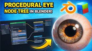 Blender Eye Creation Tutorial – Procedural & Realistic Setup
