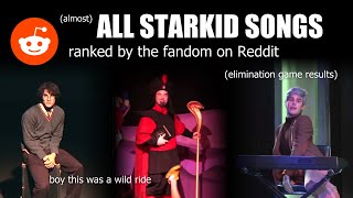 All Starkid Songs Ranked by Reddit (Elimination Game) - YouTube