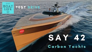 SAY 42 - TEST DRIVE - Is this the perfect boat for a Formula 1 Driver?