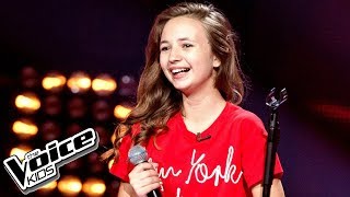 Anna Dąbrowska  'Hurt'  Blind Audition  The Voice Kids Poland 2