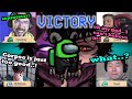 Everyone's Reaction to Corpse Husband's First Ever Impostor Win ft. Sykkuno, Rae, Pewds, Toast!