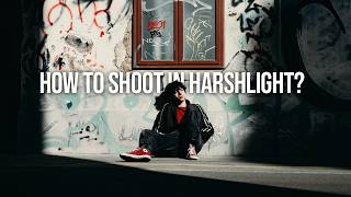 Photoshooting with Luca in Vienna - using harsh light as an advantage!