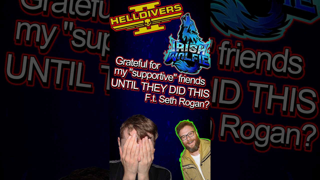 Was grateful for my supportive friends, they then did THIS on Stream F.t  Seth Rogan? #shorts #fyp