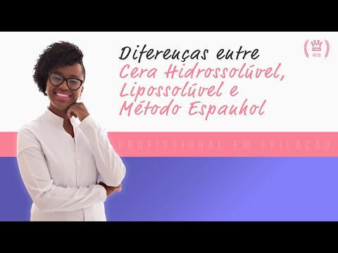 Vídeo: Diferença Entre Cera E óleo