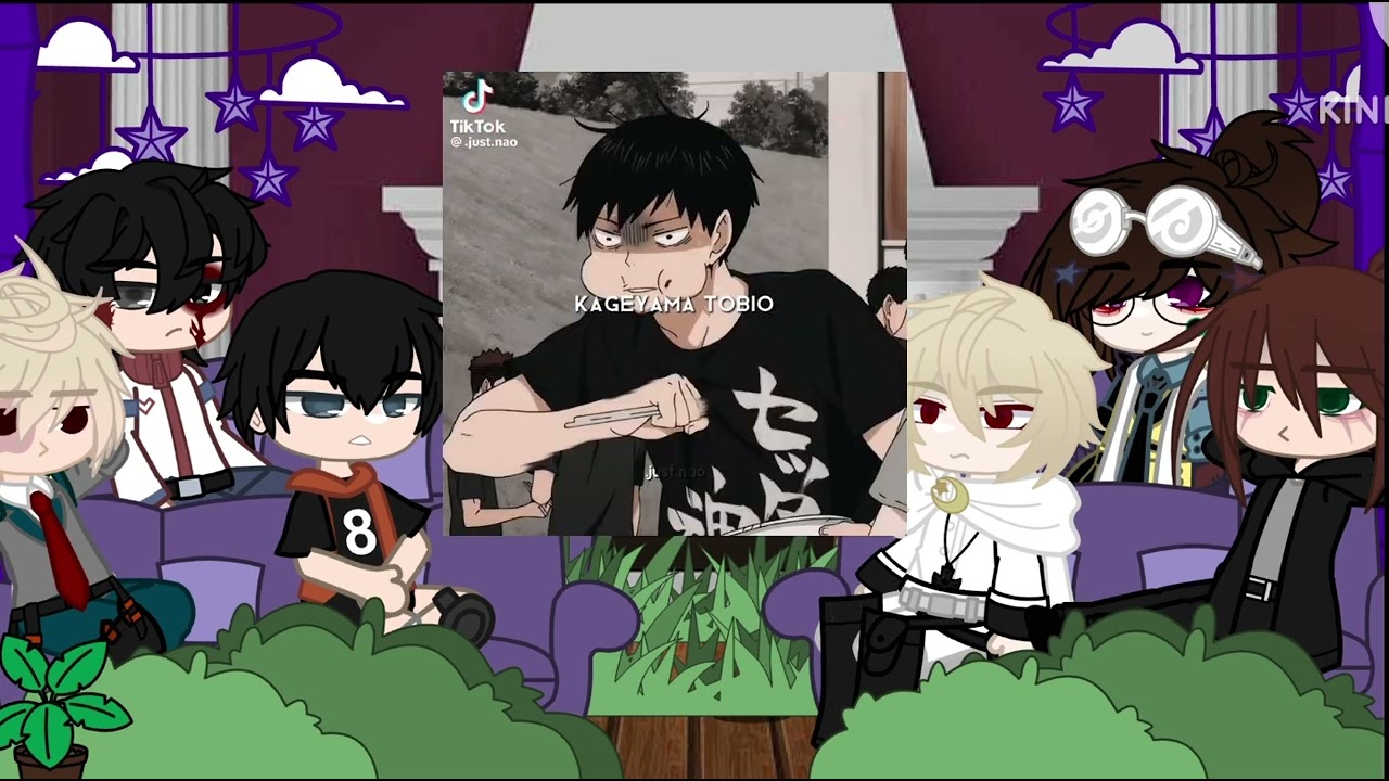 Fandoms react to each other| Tobio Kageyama | Haikyuu | ⚠️ WIP ⚠️| 1/6 |