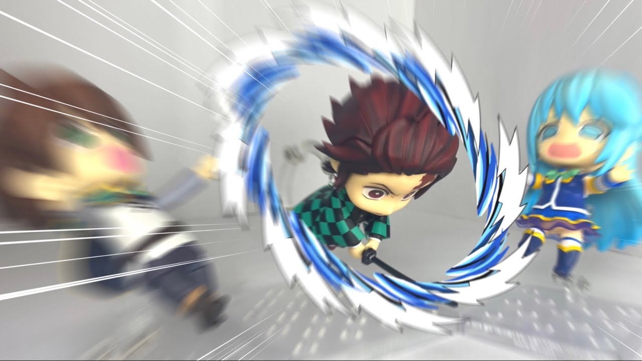 65 ねんどろいど集合 鬼滅の刃紙芝居 コマ撮り Nendoroid Demon Slayer Picture Story Youtube