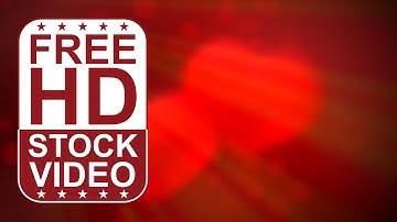 Free Stock Videos –  abstract animated two hearts pulsing and moving seamless loop