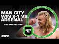 Man City vs. Arsenal FULL REACTION! Guardiola’s side take the advantage in title race | ESPN FC