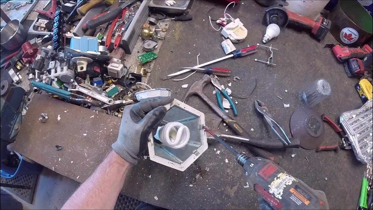 Scrapping Light Fixtures For Cast Alloy YouTube