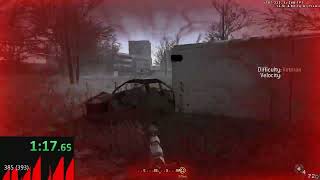 CoD4 Speedrun Mod - All Ghillied Up Veteran World Record 2:30.79