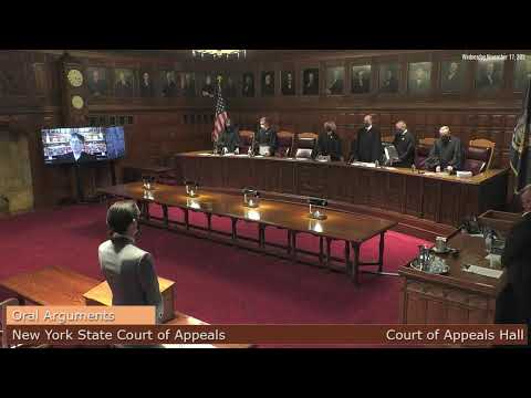 Oral Arguments - - New York State Court of Appeals