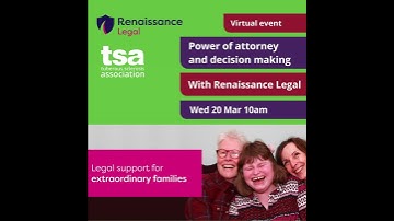Next event: Power of Attorney in TSC (tomorrow!)