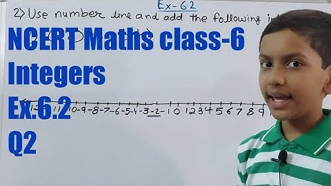 Q2 Ex 6.2 Chapter 6 Integer NCERT Maths Class 6 | Unlock Your Learning |