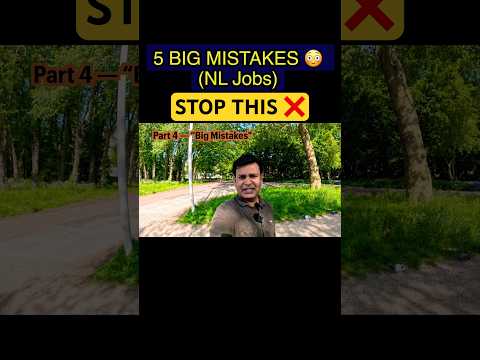 5 Mistakes Indians Make in Netherlands Jobs 😳 (STOP Doing This!)