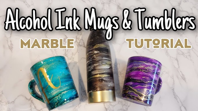 Tuesday Techniques – Marbled Alcohol Inks