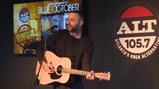 Justin Furstenfeld of Blue October on ALT 105.7&#39;s 404 Sessions