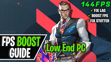 How To Boost FPS and Fix FPS Drops in Valorant Episode 3 ACT 3 - Lag Fix | UPDATED 2021