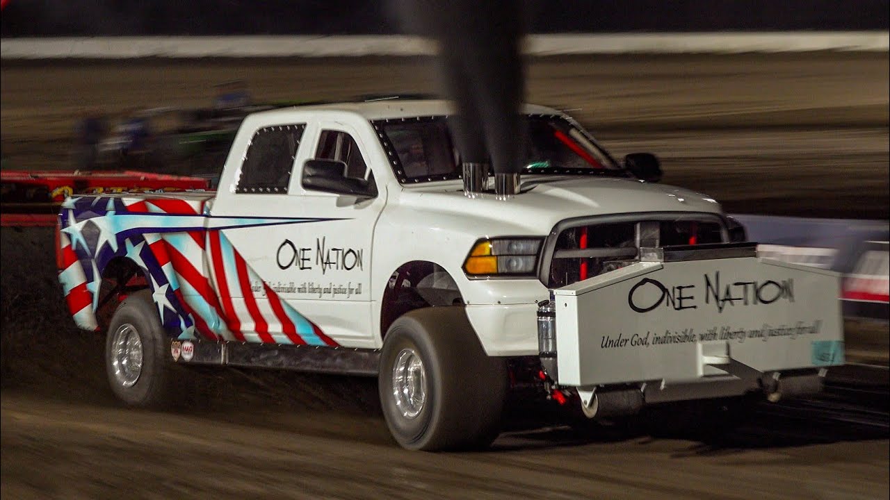 INSANE! Truck Pulling! Super Stock Diesel Trucks. Joliet, Illinois Red, White, & Boom 2025! 