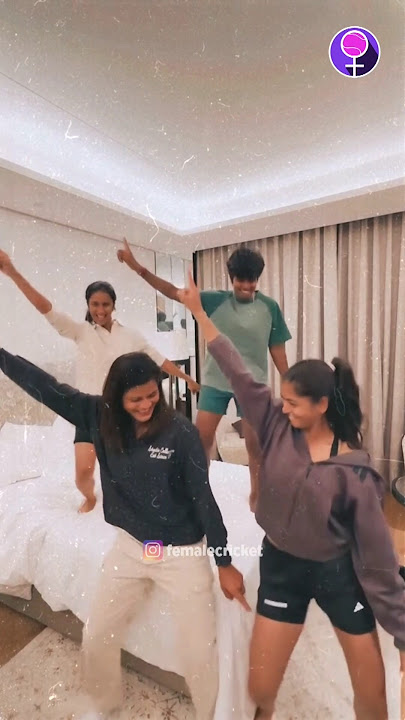 Natin Marli Mithi ft. Indian Women Cricketers ❤️🫶 #ytshorts