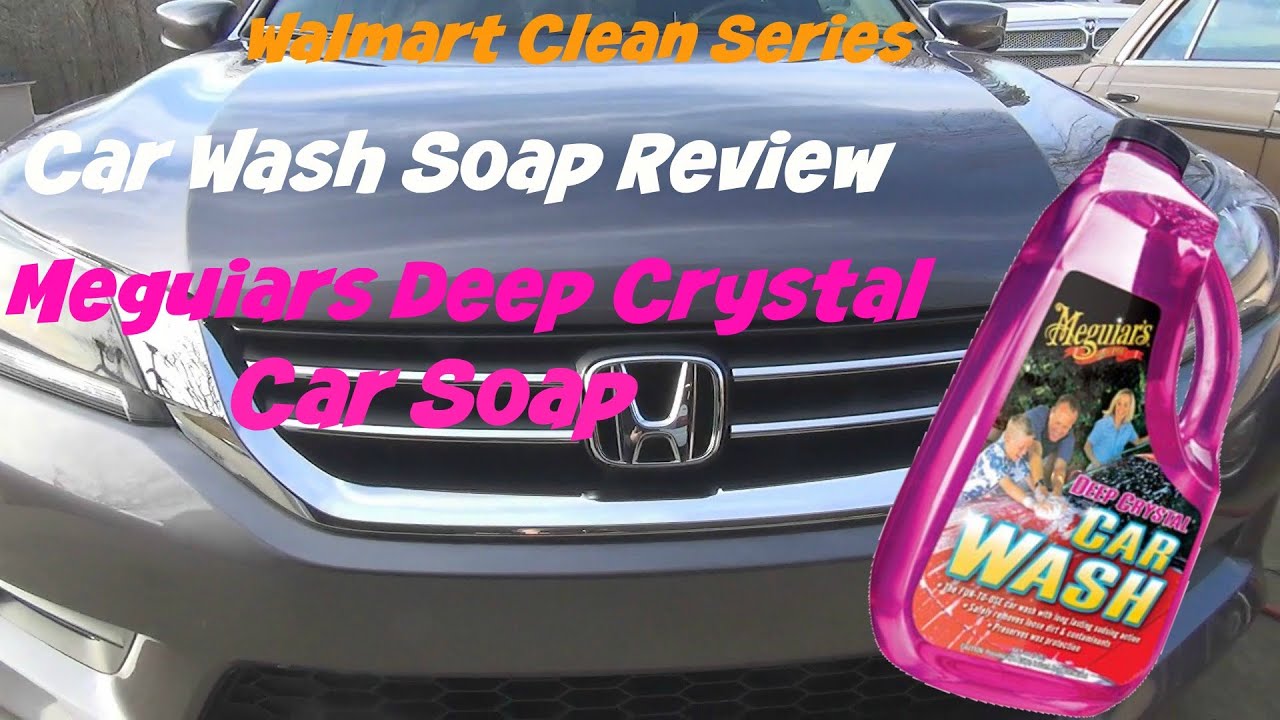 Review of Meguiars Deep Crystal car soap 