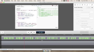 Creating a Screencast: 7 - Editing in Screenflow
