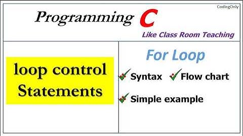 for loop in c | control statements in c | c programming in hindi | c language tutorial #13