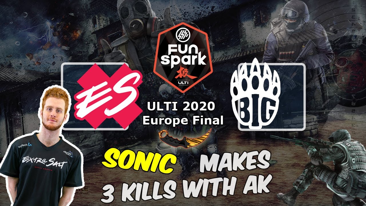 Sonic оформляет 3 минуса с AK, Extra Salt vs BIG, FunSpark ULTI 2020 Europe Final