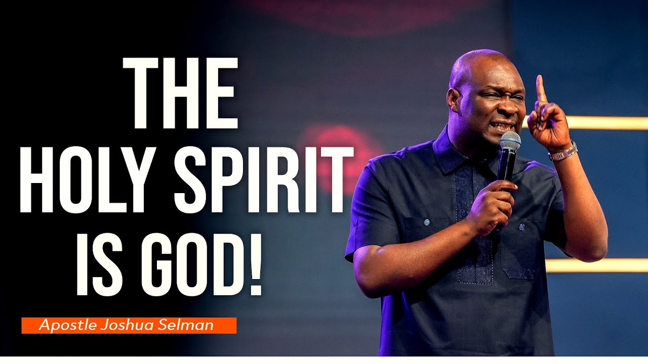 THE POWER OF OF THE HOLY SPIRIT APOSTLE JOSHUA SELMAN - YouTube