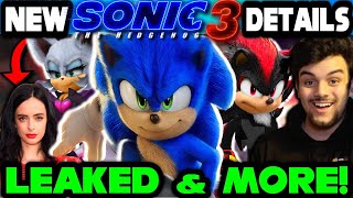 New Sonic Movie 3 Details Officially Leaked! - Krysten Ritter's Character Revealed, Crush 40 \& More!